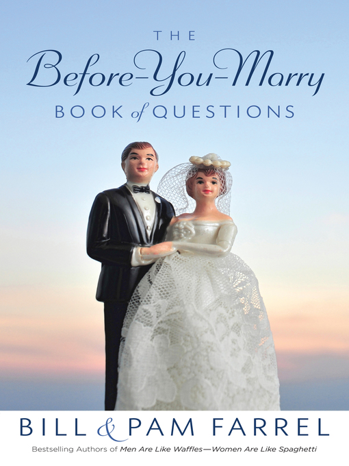 Cover image for The Before-You-Marry Book of Questions